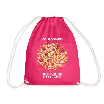 XP Pro Fragment | Archaeology Ceramics Excavation - Drawstring Bag - fuchsia - Front