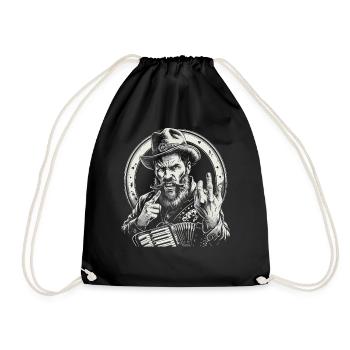 Grantler Dialectes bavarois Bavière - Sac de sport léger - noir - Devant