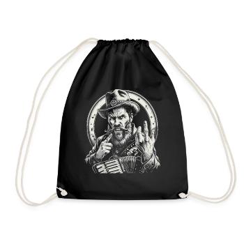 Grantler Dialectes bavarois Bavière - Sac de sport léger - noir - Devant