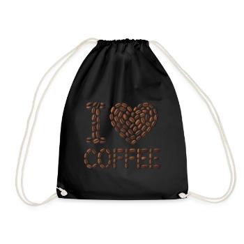 Amateur de café Dire Barista Café - Sac de sport léger - noir - Devant