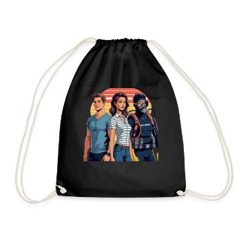 I Gendere Man Woman Taurer Gendering Gender - Drawstring Bag - black - Front