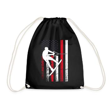 Wakeboard US Flag Wakeboard Wakesurf - Sac de sport léger - noir - Devant