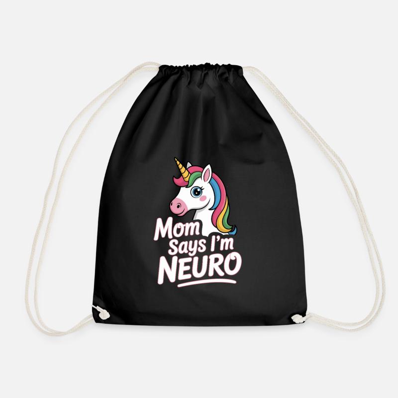 Neurodivers - Turnbeutel - Schwarz