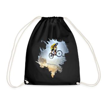 Surfez sur la chute - Sac de sport léger - noir - Devant