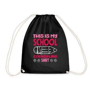 Conseiller scolaire C’est mon conseil - Sac de sport léger - noir - Devant