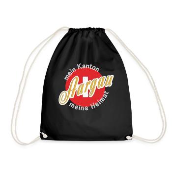 Mon cadeau Home Aargau - Sac de sport léger - noir - Devant