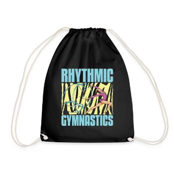 Acro Dance Rhythmic Gymnastics Acrobatic Dancing - Turnbeutel - Schwarz - Vorne