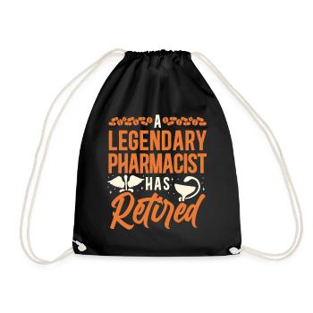 Technicien en pharmacie - Sac de sport léger - noir - Devant