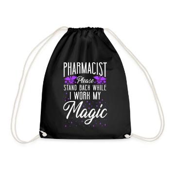 Technicien en pharmacie - Sac de sport léger - noir - Devant