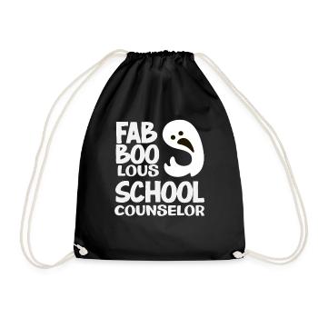 Fab Boo Lous Schulberater Geist - Turnbeutel - Schwarz - Vorne