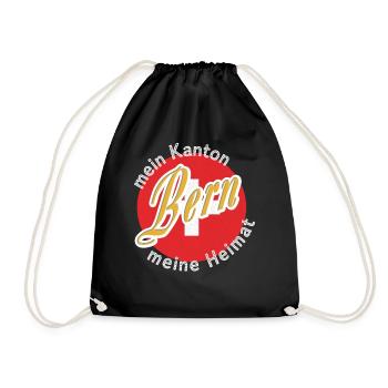 My Home Bern Gift - Drawstring Bag - black - Front