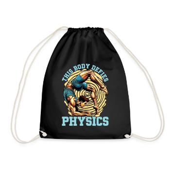 Acro Dance This Body Defies Physics Gymnastics - Turnbeutel - Schwarz - Vorne
