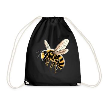 abeilles apiculteur miel apiculteur abeilles abeille mignonne - Sac de sport léger - noir - Devant