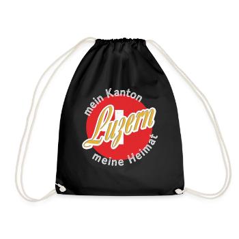 My Home Lucerne Gift - Drawstring Bag - black - Front