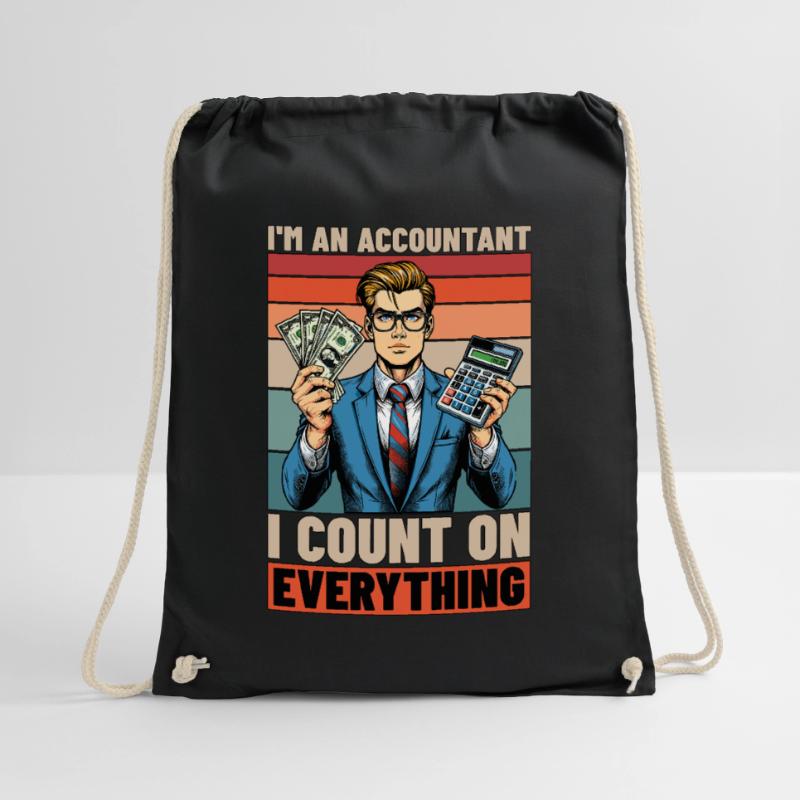 Comptabilité Je suis comptable Je compte Comptable Sac de sport léger