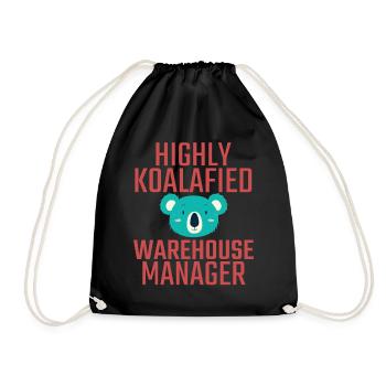Responsable d’entrepôt Koalafied - Sac de sport léger - noir - Devant