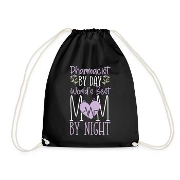 Technicien en pharmacie - Sac de sport léger - noir - Devant