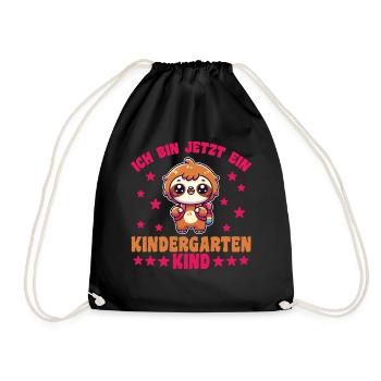paresseux de pépinière Je suis maintenant un - Sac de sport léger - noir - Devant