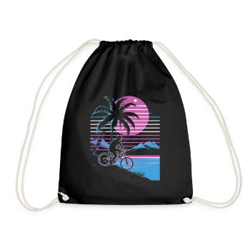 VTT Synthwave - Sac de sport léger - noir - Devant