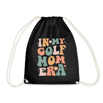 À l’époque de ma mère de golf - Citation amusante de maman de golf - Sac de sport léger - noir - Devant