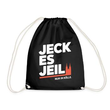 Cologne Jeck Es Jeil Carnaval de Cologne Dom Kölsch Kölle - Sac de sport léger - noir - Devant