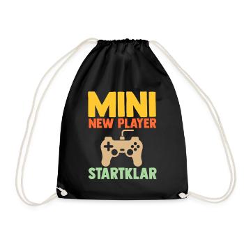 Mère Père Papa Maman Fille Fils - Sac de sport léger - noir - Devant