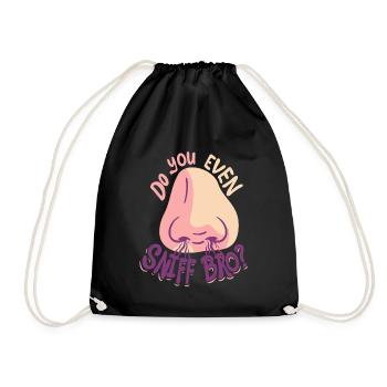Perfume Perfume Collector Do You Even Sniff - Drawstring Bag - black - Front