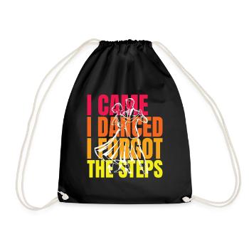 Ballroom Dancing Dance Training Ballroom Gift - Drawstring Bag - black - Front