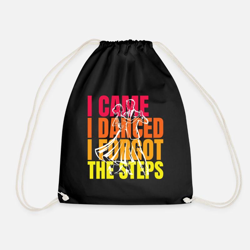 Gesellschaftstanz Tanztraining Ballroom Geschenk - Turnbeutel - Schwarz