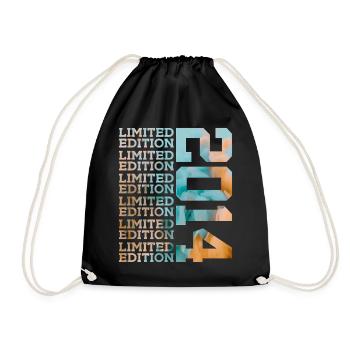 LIMITED EDITION 2014 12 JAHRE 12. GEBURTSTAG - Turnbeutel - Schwarz - Vorne