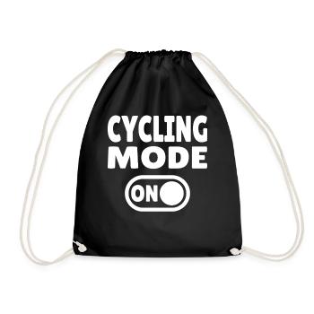 Mode cyclisme activé Cyclisme - Sac de sport léger - noir - Devant