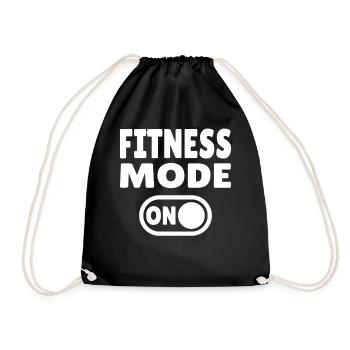 Mode Fitness activé pour les athlètes - Sac de sport léger - noir - Devant