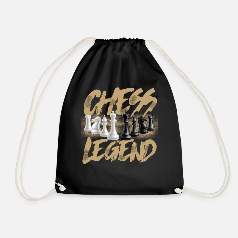 Échecs - Sac de sport léger - noir