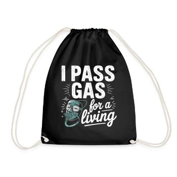 Graphique motivant une infirmière - Sac de sport léger - noir - Devant