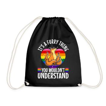 C’est une chose poilue que vous ne comprendriez pas - Sac de sport léger - noir - Devant