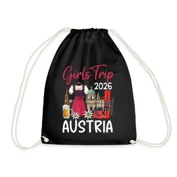 Voyage entre filles 2026 en Autriche - Sac de sport léger - noir - Devant