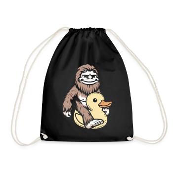 Bigfoot Rubber Duck Duck - Sac de sport léger - noir - Devant