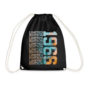 ÉDITION LIMITÉE 1966 60 ANS 60E ANNIVERSAIRE - Sac de sport léger - noir - Devant