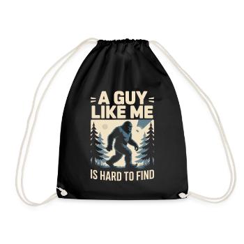 Quelqu'un comme moi est difficile à trouver Bigfoot - Sac de sport léger - noir - Devant