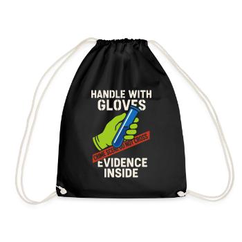 Chimiste légiste Laboratoire de criminalistique Toxicologie - Sac de sport léger - noir - Devant