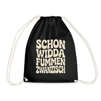 Widda Fümmen Zwanzisch fête déjà ses 50 ans - Sac de sport léger - noir - Devant