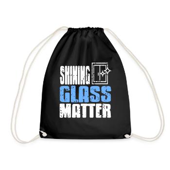Vitrier Artisanat Professionnel Fenêtre Pride - Sac de sport léger - noir - Devant