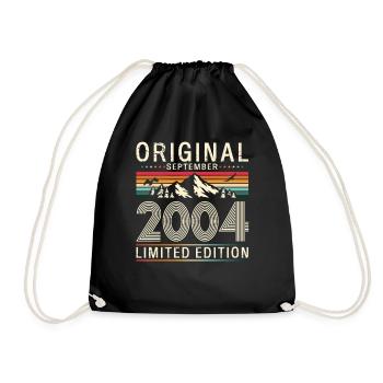 21e anniversaire Original septembre 2004 - Sac de sport léger - noir - Devant