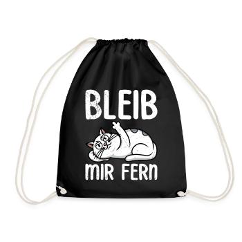 Mallorca STAY AWAY FROM ME Anti Flirt Funny - Drawstring Bag - black - Front