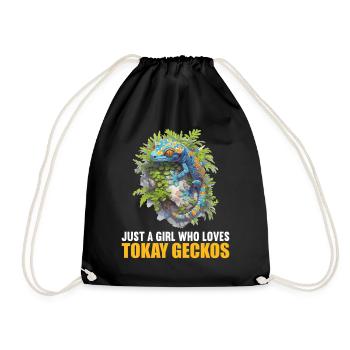 Tokay Geckos Tokay Gecko - Sac de sport léger - noir - Devant