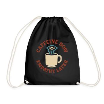 Future psychologist diagnose me - Drawstring Bag - black - Front