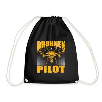 Accessoires de pilote de drone Drone Pilote de drone Cadeau - Sac de sport léger - noir - Devant