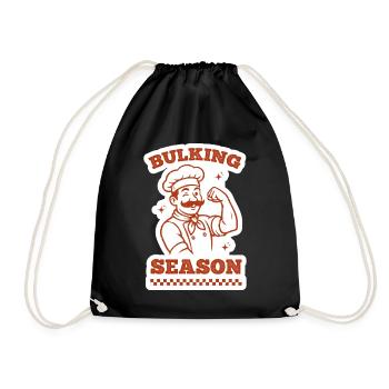 Saison de prise de masse - Sac de sport léger - noir - Devant