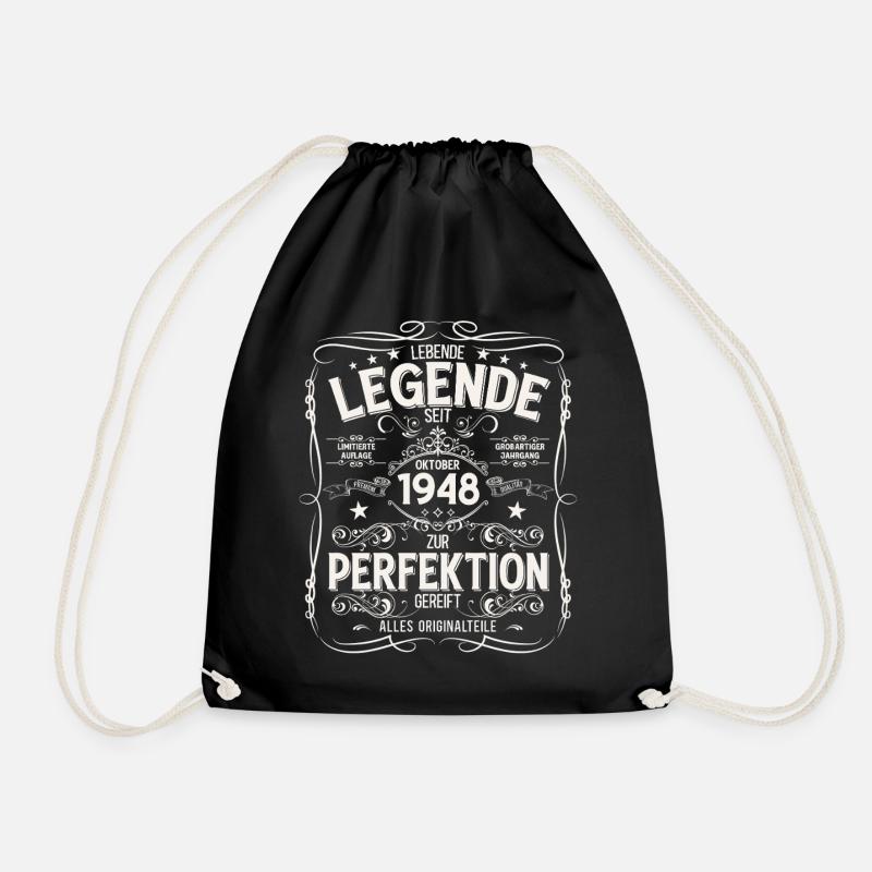 77e anniversaire Original octobre 1948 - Sac de sport léger - noir
