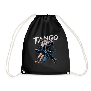  Tango Leidenschaft Paar Tanz Argentinischer Tango - Turnbeutel - Schwarz - Vorne